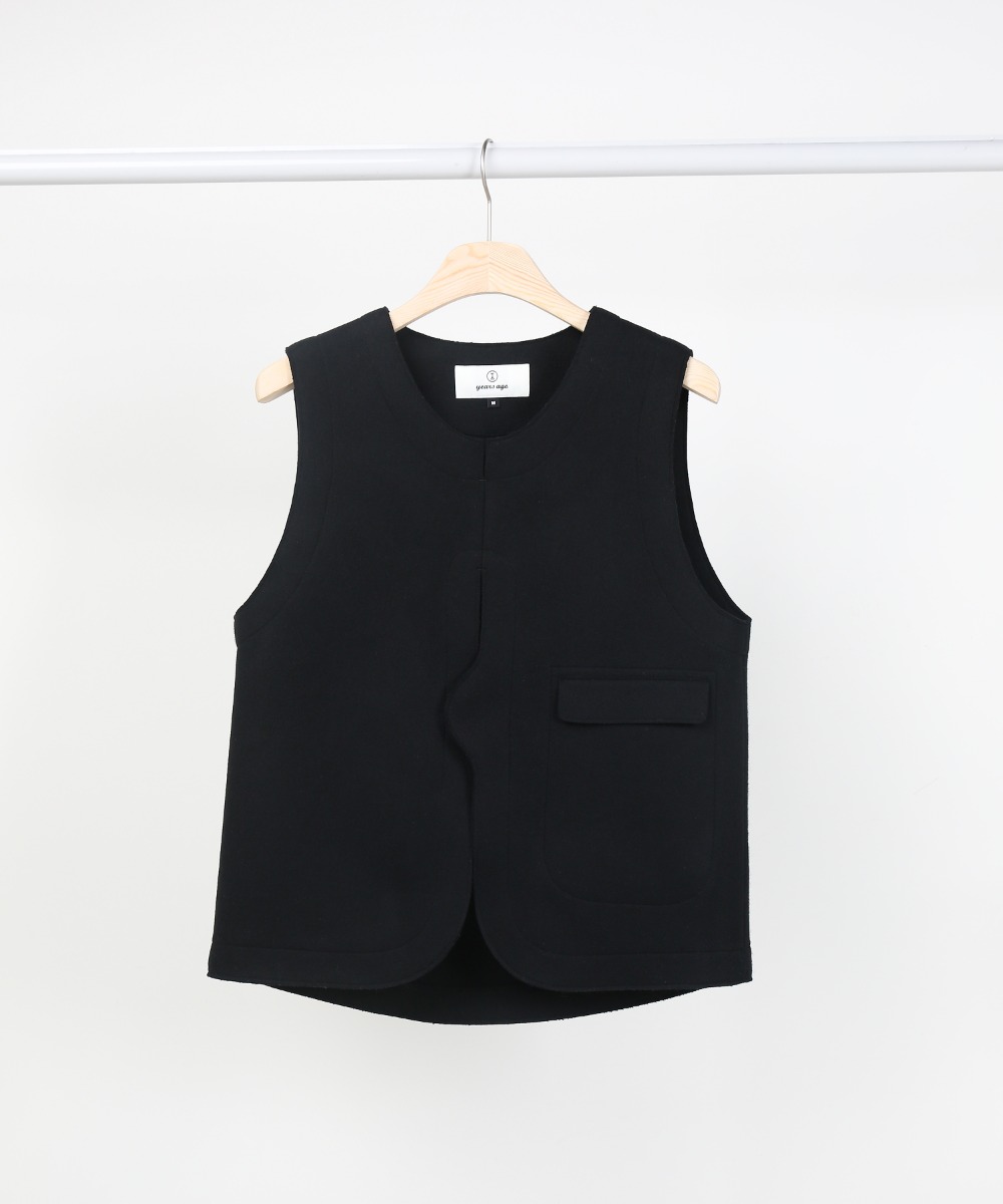 Black Adjustable Vest 01-2