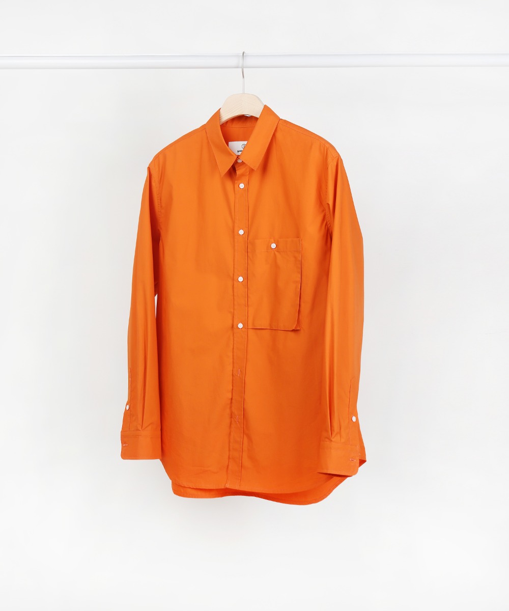 Orange One Pocket Shirts 01
