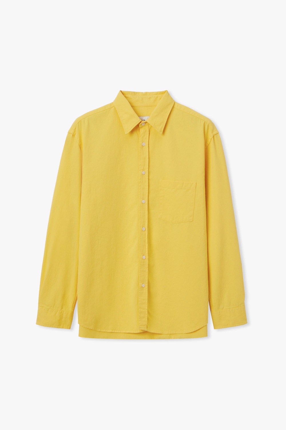 YELLOW DUSTY YRS POIKA COTTON DRILL SHIRTS CLASSIC FIT (ECP GARMENT DYED)