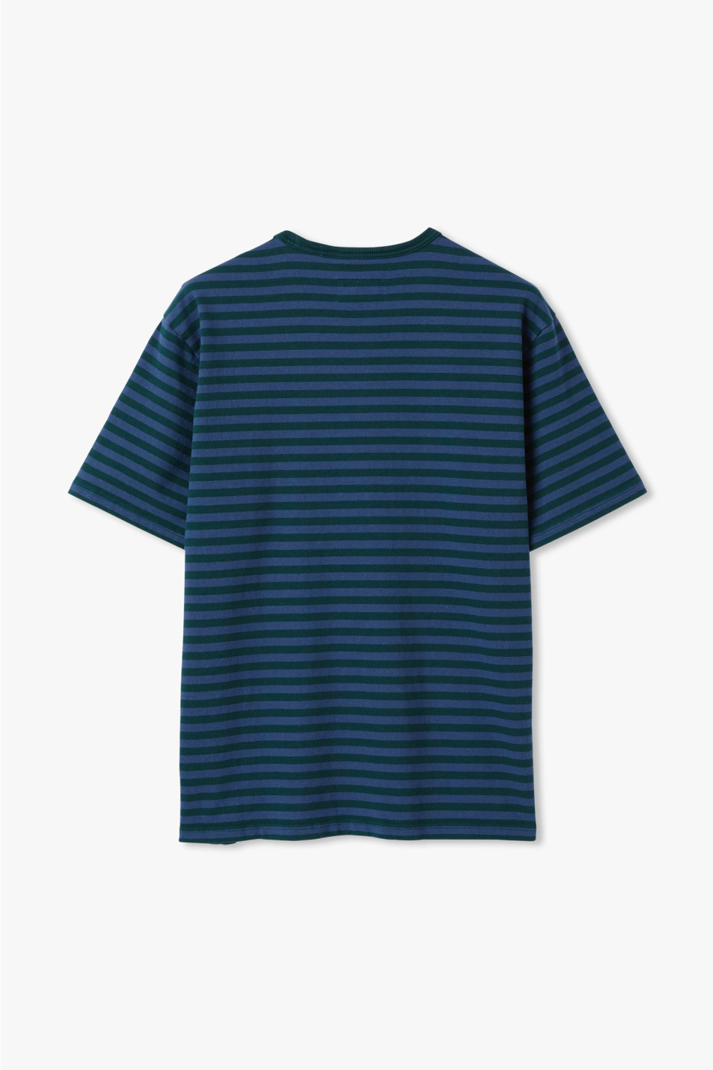 반팔 티셔츠 네이비블루 색상 이미지-S98L1