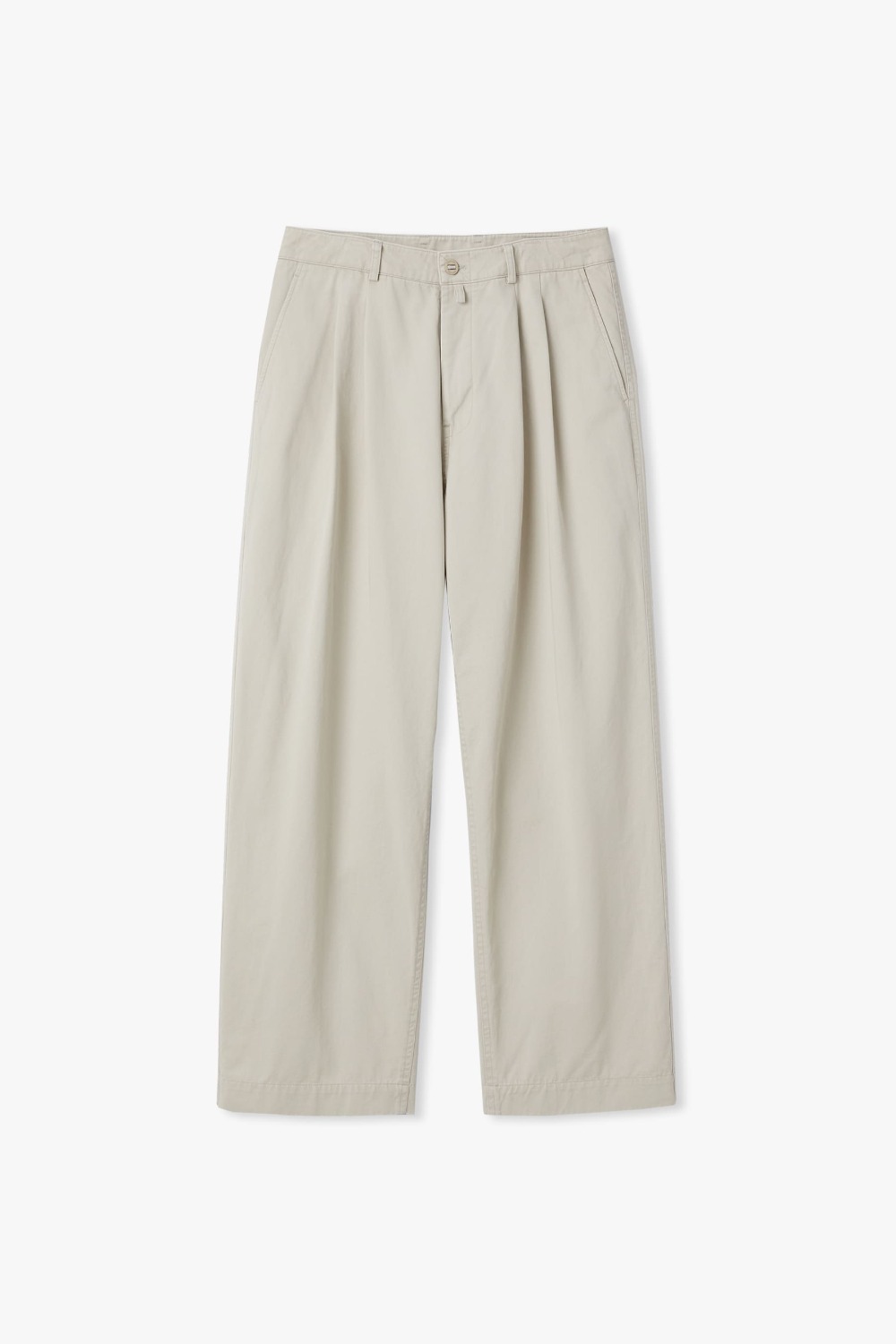 IVORY YRS Y-550 WIDE CHINO PANTS (ECP GARMENT DYED)
